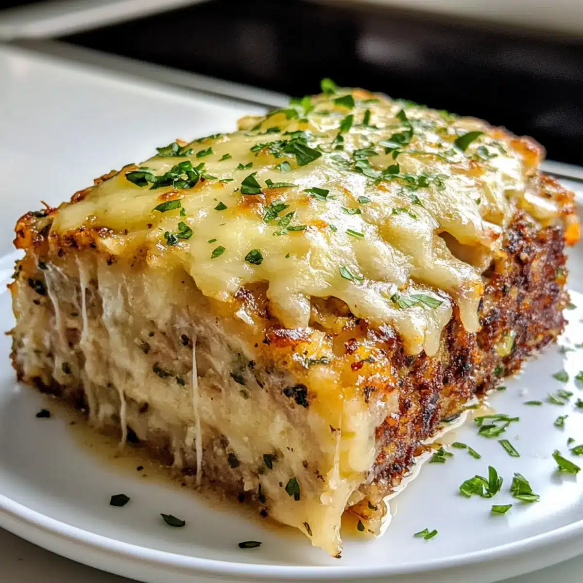 Irresistible Garlic Parmesan Chicken Meatloaf Recipe