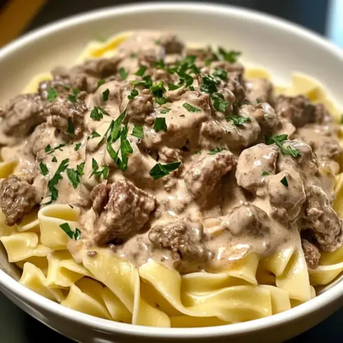 The Best Hamburger Stroganoff Recipe